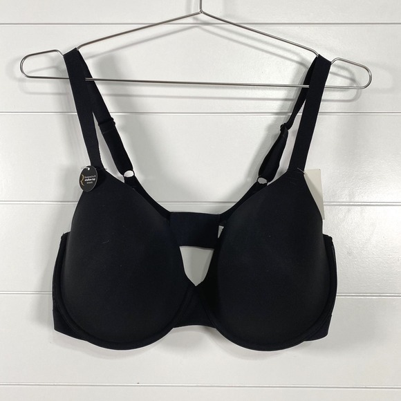Wacoal Other - Wacoal Shape Revelation Bra Womens 38G Black Shallow Top Ultimate Lift T-Shirt